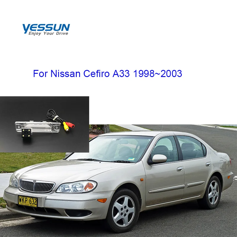 Rear View Camera For Nissan Cefiro A33 1998~2003 HD CCD Night Vision Backup Camera/License Plate Camera