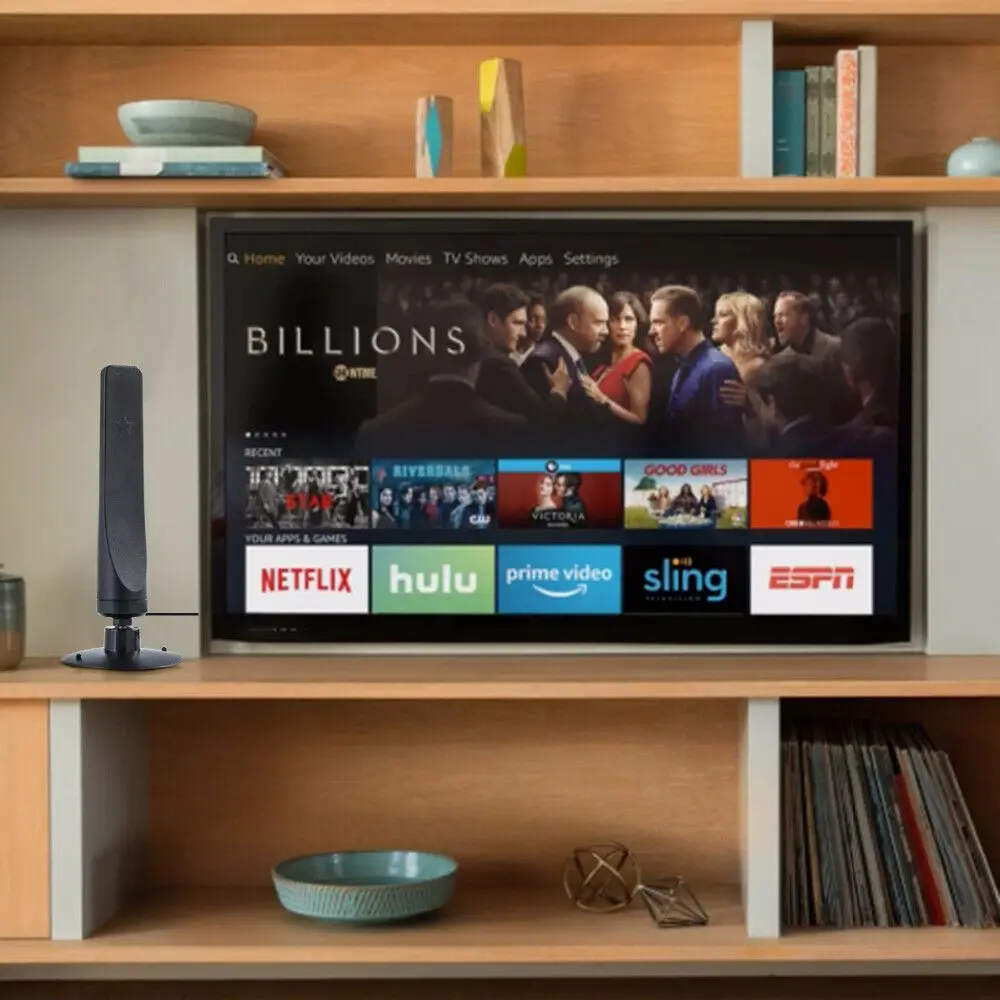 Free HD Indoor Digital TV Antenna HDTV Antenna 1080P HDTV Signal Amplifier Antenna DVB-T2 Antenna