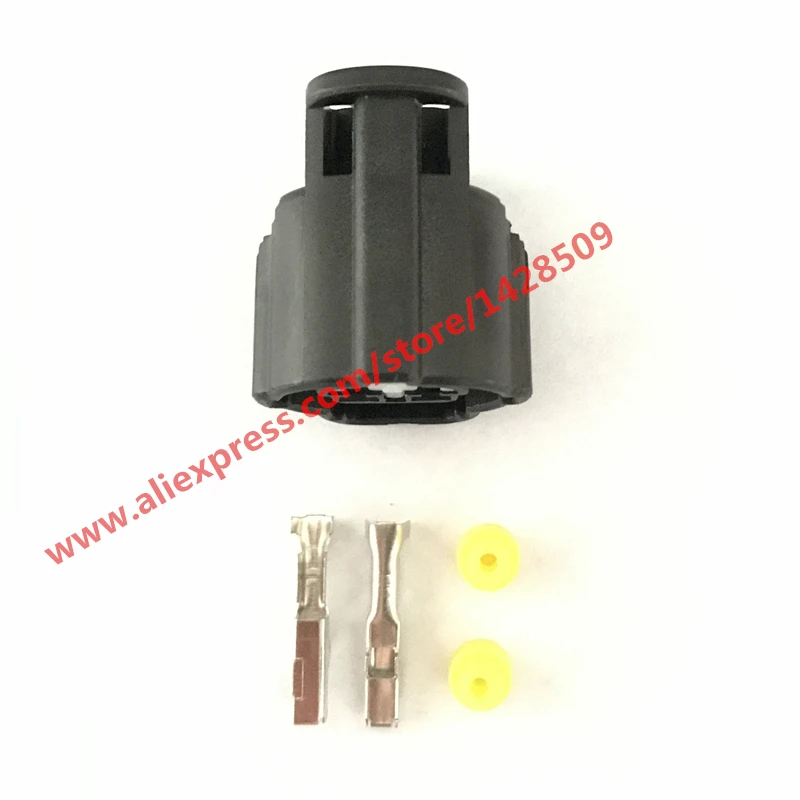 1 Set 2 Pin Female 90980-11025 Auto Plug For Honda K Series RV Toyota 2JZ IAT VVTi Connector IAT Sensor 1JZ-GTE 2JZ-GTE