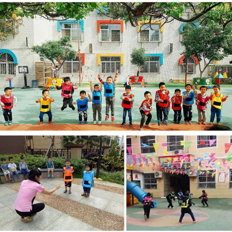 Chaleco de juego para deportes al aire libre para niños, chaleco de Jersey pegajoso, chaleco con bola pegajosa, juguetes para lanzar para niños, juguete deportivo