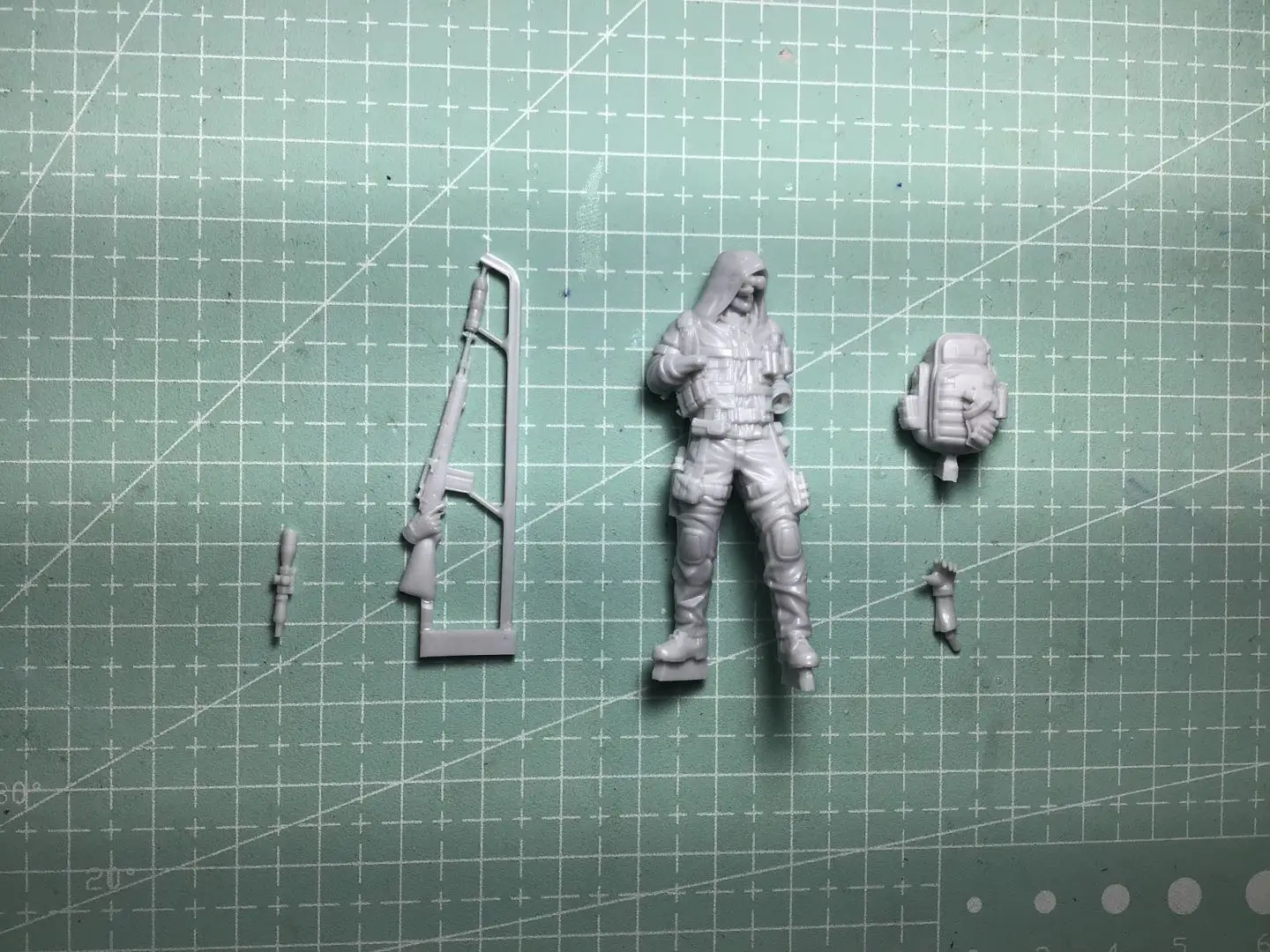 1/35 Resin Model Figure GK, Unassembled and unpainted kit