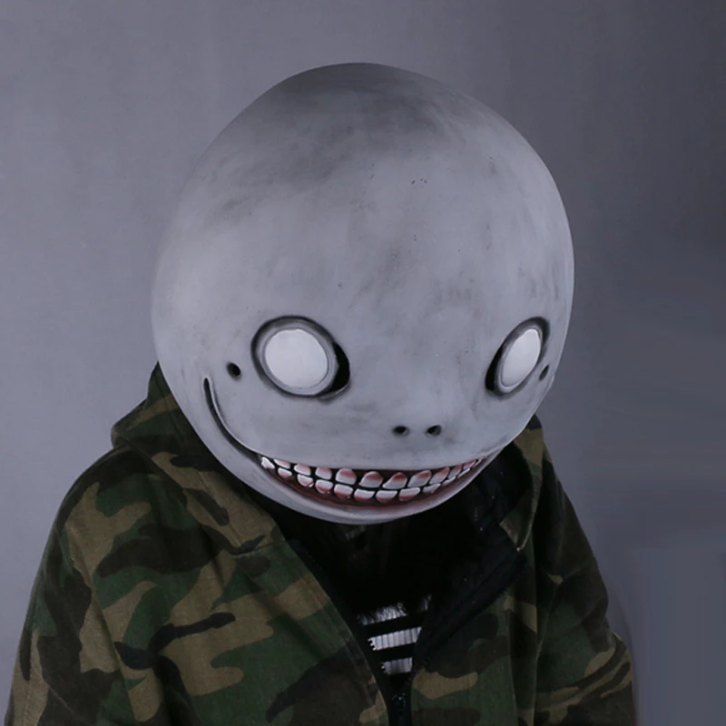 NieR:Automata Emil mężczyźni kobiety Halloween boże narodzenie Xmas Party Horror Cosplay czapka kominiarka