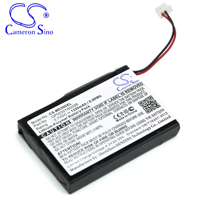 CameronSino Battery for SkyGolf SkyCaddie SG1 SkyCaddie SG2 SkyCaddie SG2-USB fits SkyGolf GP50301HG026 GPS,Navigator battery