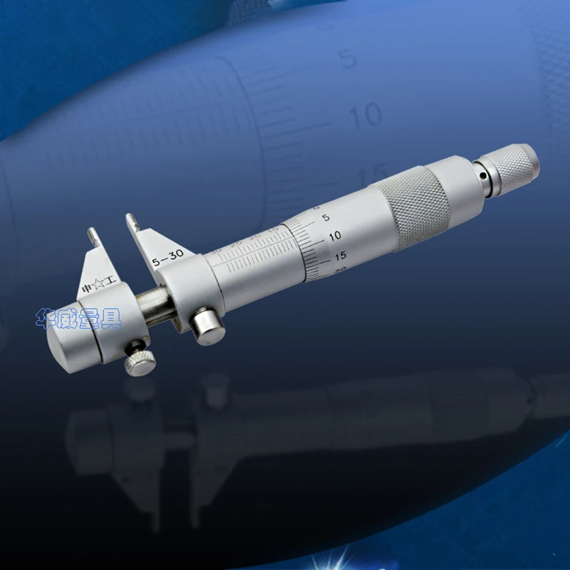 Inside Micrometer Hole Bore Internal Diameter Gage Gauge 5-30/25-50/50-75/75-100mm Range 0.01mm Preci-sion Measure Caliper Gauge