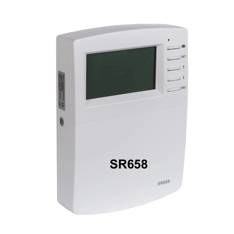 ( Old SR618C6 Updated ) Solar Controller SR658 with IPWM2 Including 19 Systems 8 Sensors Swimming Pool Heating System