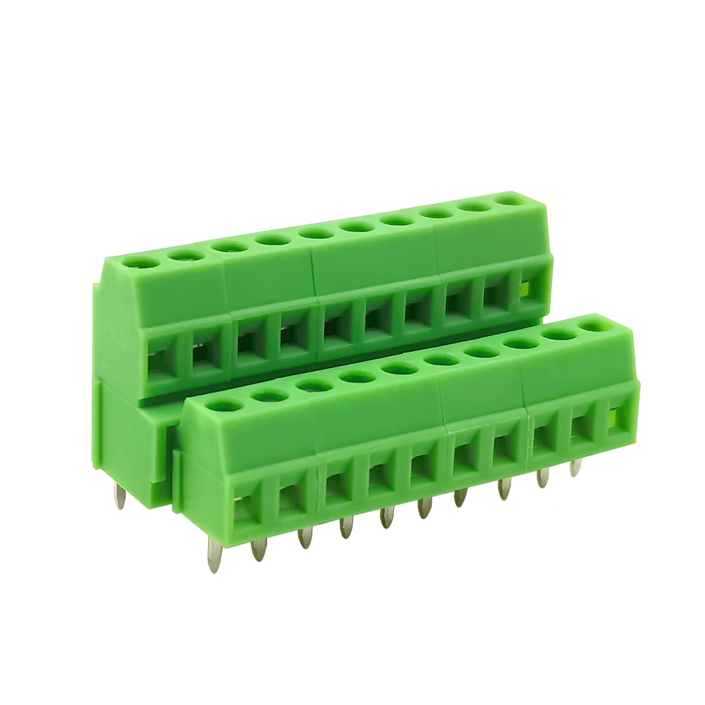 50Pcs 124DG KF128A KF128B 3.5 2P 3P PCB UNIVERSAL SCREW TERMINAL BLOCK KF128HL DG381A 3.5mm 2PIN 3PIN MKKDS 1/ 2-3,5 PHOENIX