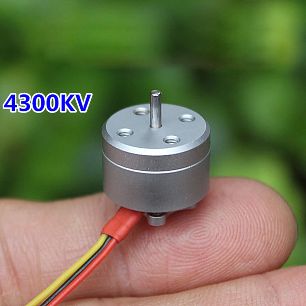 DC 3.7V-11.1V 7.4V 4300KV Mini 1104 3-phase Brushless Micro Motore Del Motore Esterno Del Rotore NdFeB Forte Magnete BLDC per Quadcopter Ala Fissa