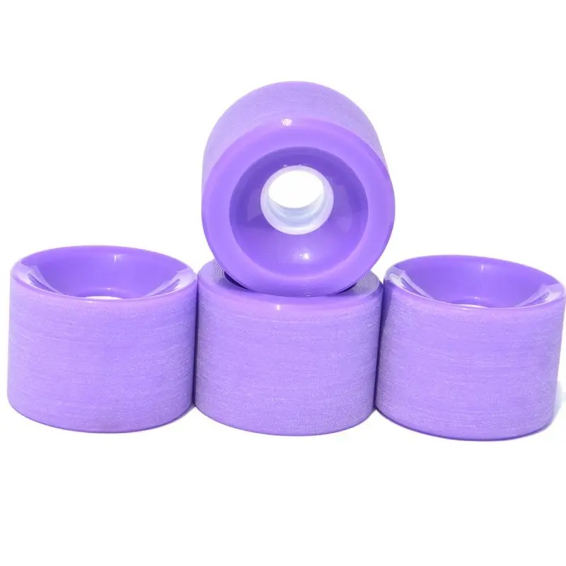 New Arrival 70x51mm 4Pcs/Set  85A Soft Matte Skateboard wheels For Surf Skate Board PU Wheelss Long Board Cruiser Wheel