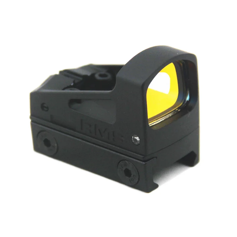 

RMS Reflex Mini Pistol Red Dot Sight With Vented Mount and Spacers For Hunting Airsoft Glock Pistol Aluminium Construction