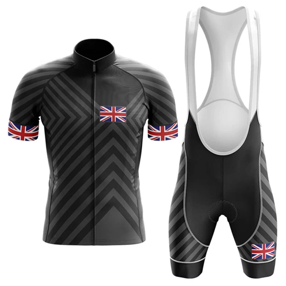 2023 United Kingdom equipacion ciclismo verano hombre Breathable 20D quick dry cycling jersey Triathlon abbigliamento ciclismo