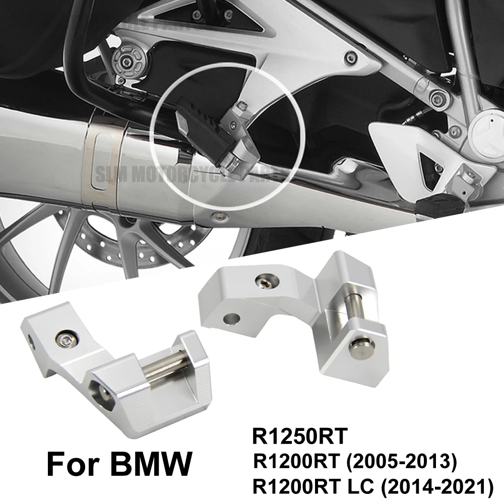 

NEW Motorcycle For BMW R1250RT R1200RT LC R 1200 RT R 1250 RT 2022 2021 2020 2019 Passenger Footrest Foot Peg Lowering Kits