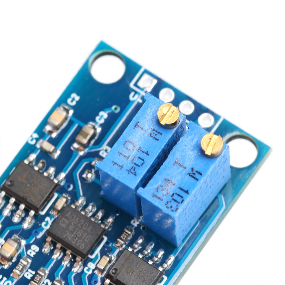 3-12V DC High Precision AD620 Microvolt mV Voltage Amplifier Module Small Signal Instrumentation Amplifier Board