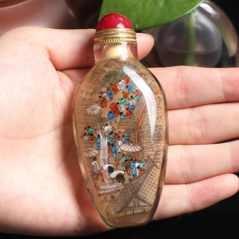 Snuff bottle paintings, featured handicrafts, gifts, ornaments, collections, gifts, and birthday gifts