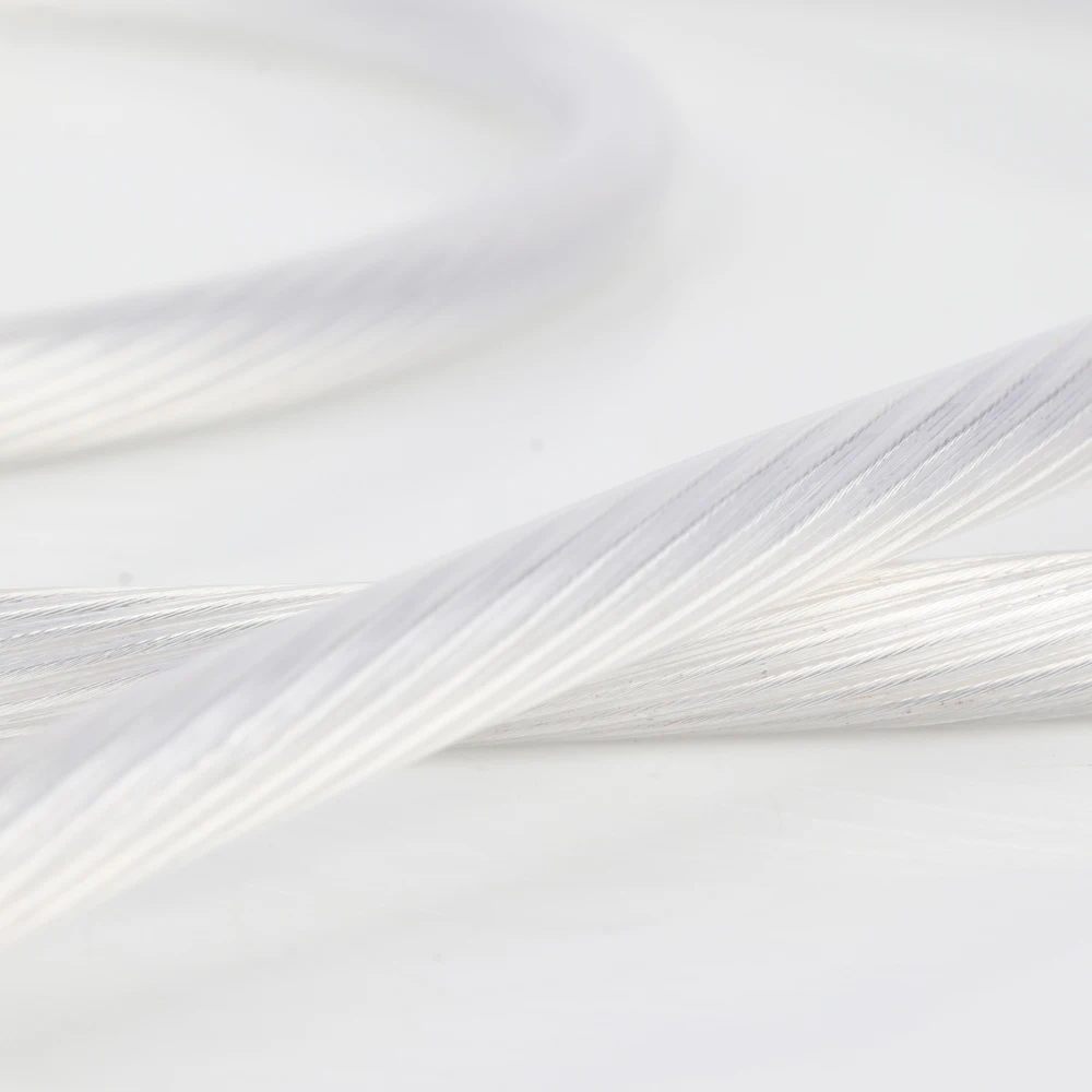 X420 Hi-end 4N OFC posrebrzany kabel luzem Hifi Audio 12 rdzeni głośnik Interconnect kabel Audio DIY głośnik luzem kabel