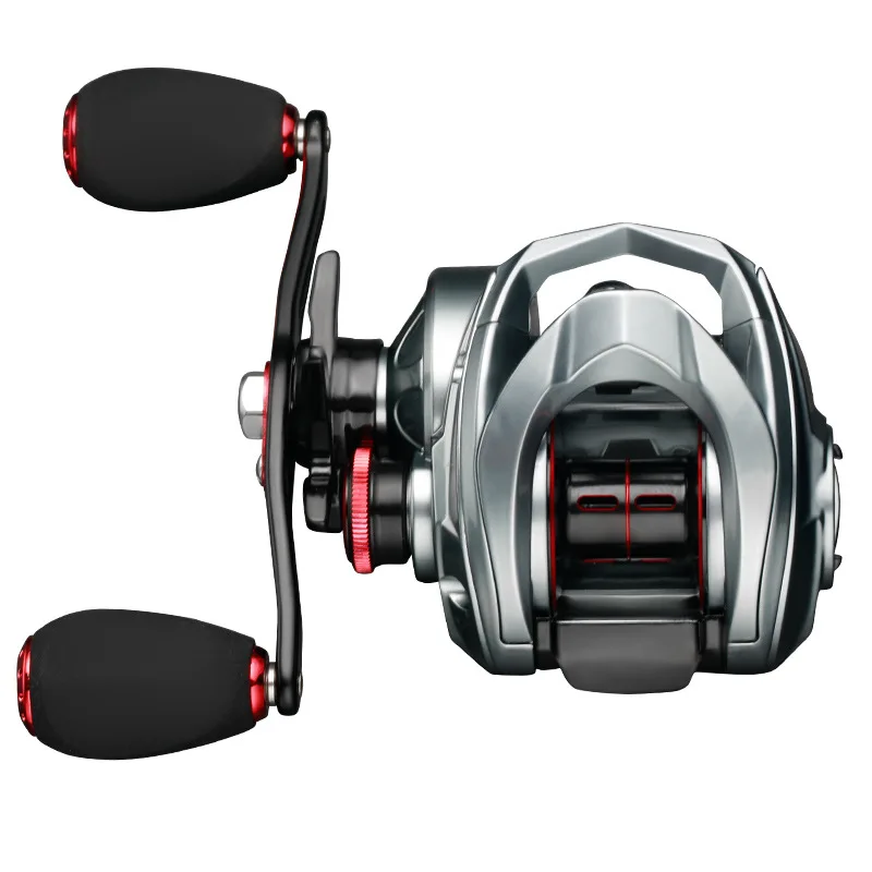 

MASCOTTE Baitcasting Fishing Reel 204g 12+1BB 7.3:1 Ratio 8kg Drag Power Deep Spool Micro Bait Cast Fishing Reel Fishing Wheels