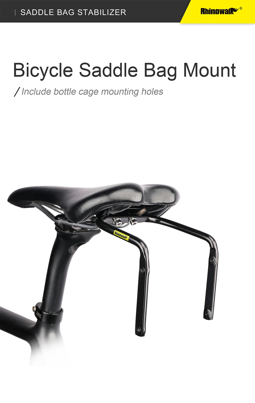 Rhinowalk Bike Bag Wasserdichte 10L13L Fahrrad Sattel Tasche Radfahren Faltbare Schwanz Hinten Tasche MTB Straße Stamm Bikepacking Outdoor Reise – Detail 1