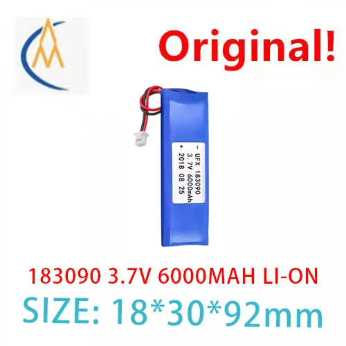 Acheter plus sera pas cher 183090 batterie au lithium 3.7 V 6000 mAh outil électrique batterie collecteur de signal batterie lampe à LED jouet modèle 800 fois