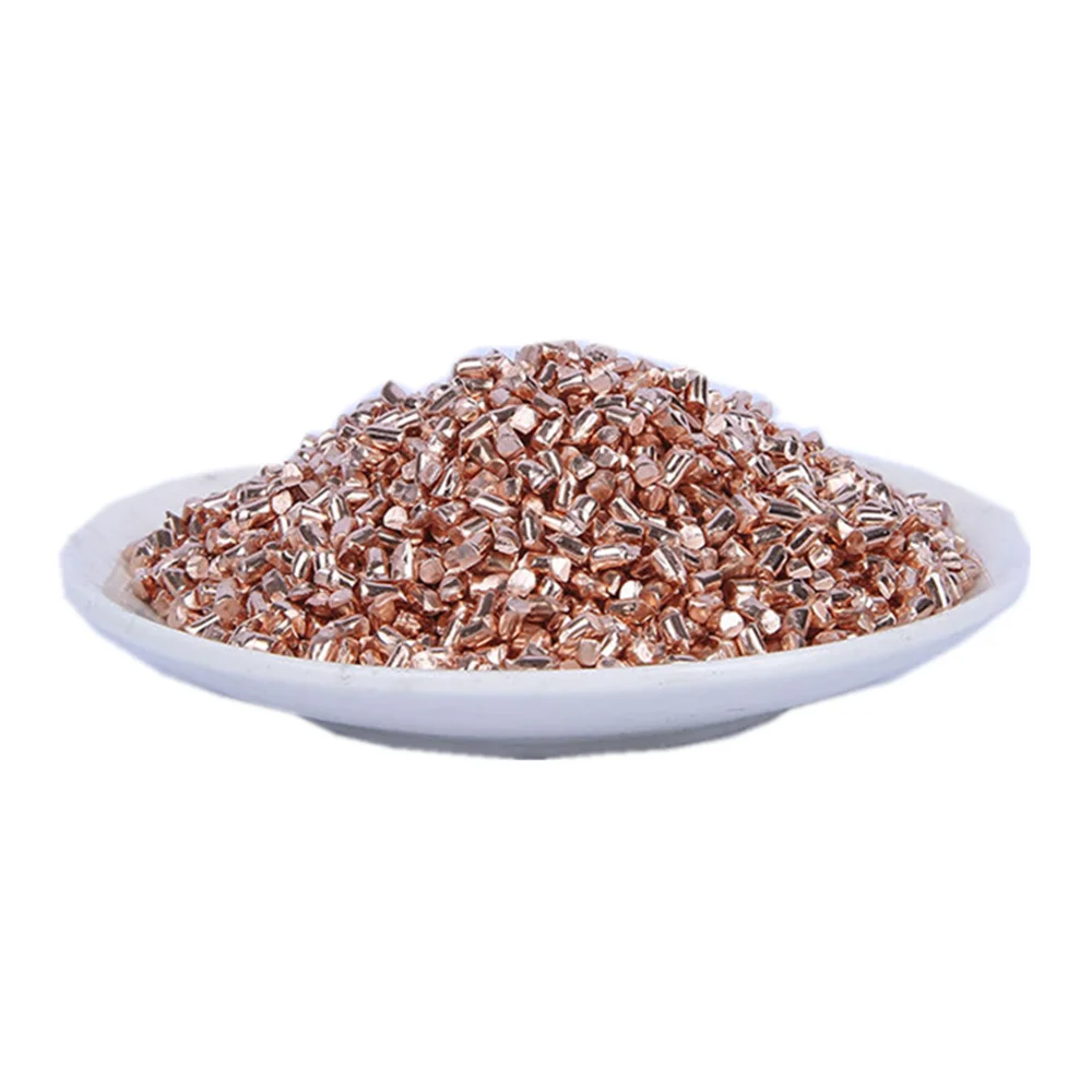 

Pure Copper Grain High Purity Cu 99.99% 4N for Collection Metal Particles Simple Element Crafts