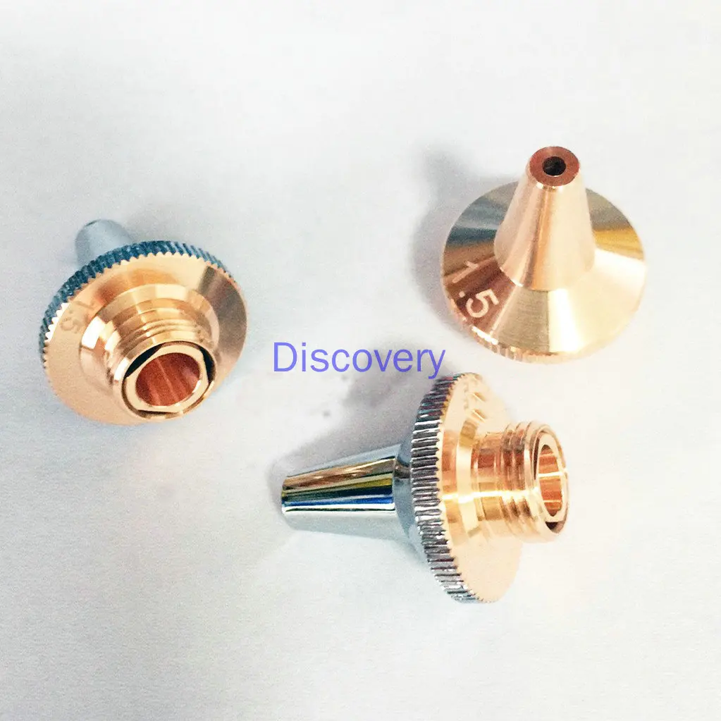 

M8 Single Double Layer Nozzle Cutting Nozzle 3D Laser Cutting Machine Laser Nozzle Copper Nozzle 3D