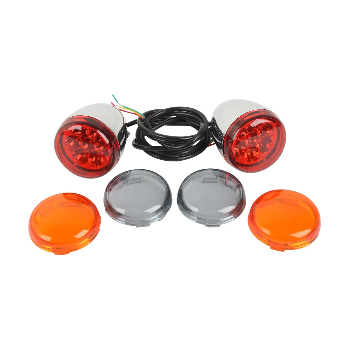 

Motorcycle Turn Signal Light For Harley XLH883 Hugger Dyna Fat Bob FXDF Dyna Wide Super Glide FXDWG