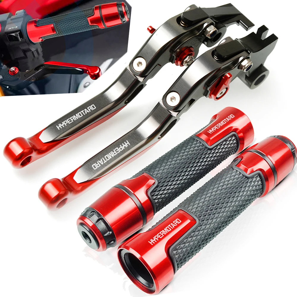 

Brake-Clutch For Ducati HYPERMOTARD 1100/S/EVO SP 2007 2008 2009 2010 2011 2012 Motorcycle Brake Clutch Lever Handle Grips Ends