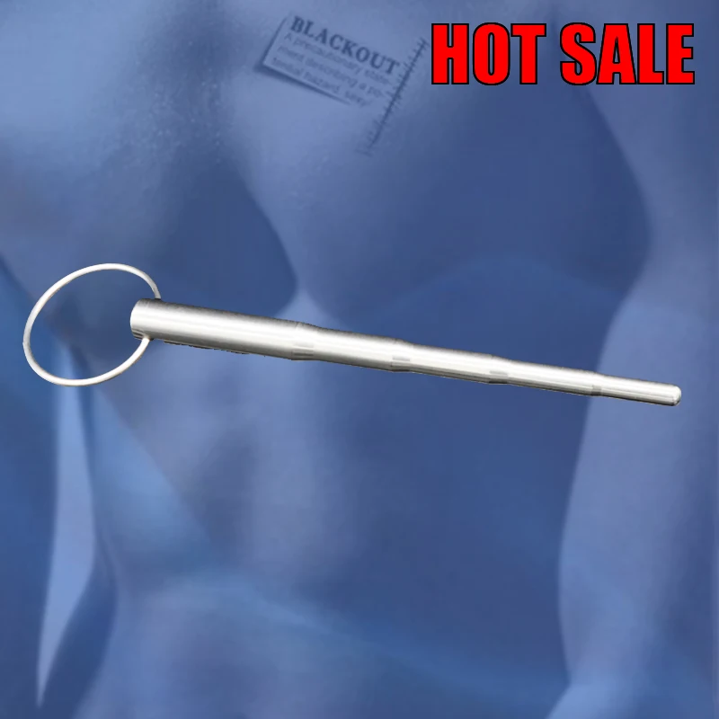 

BLACKOUT Male Stainless Steel Urethra Catheter,Penis Urinary Plug,Sex Toy,Urethra Stimulate Dilator Masturbation Rod A006