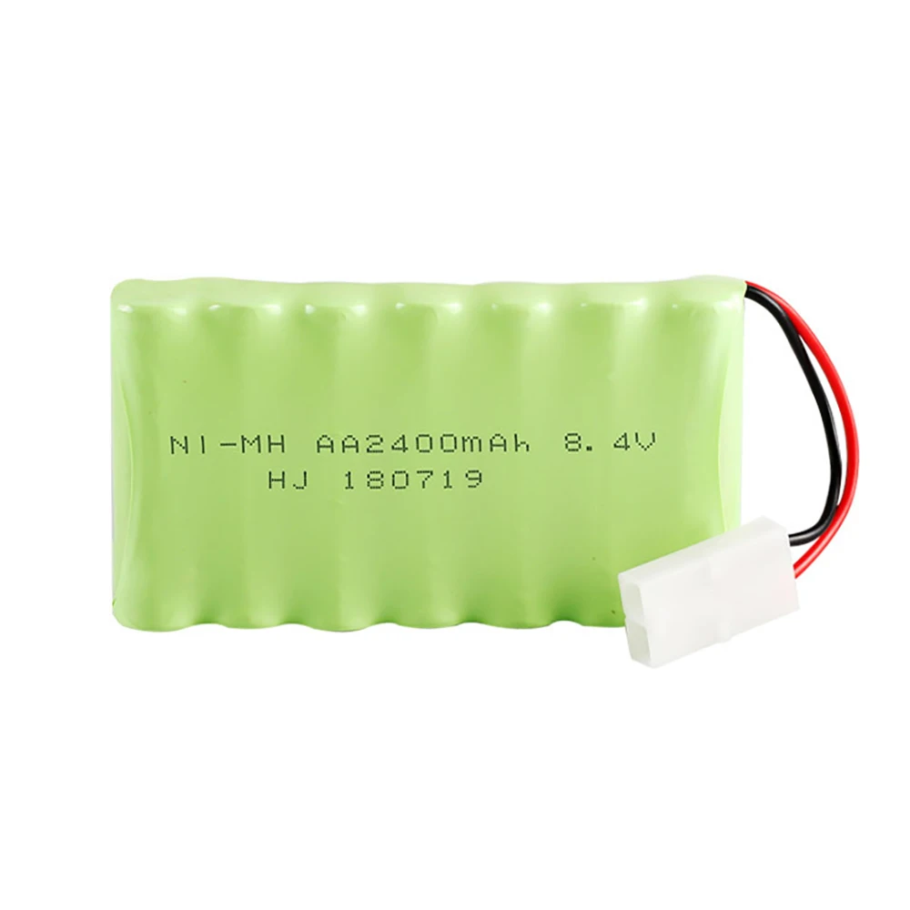 1-5 Cái/lốc AA 2400MAh 8.4V Ni-MH Pin Cho RC Thuyền Xe Ô Tô Các Đoàn Tàu Đồ Chơi Dụng Cụ Mẫu 8.4V 2400MAh NI-MH Pin