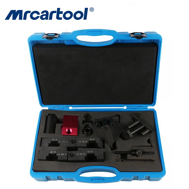 MR CARTOOL Engine Camshaft Alignment VANOS Timing Locking Tool Kit Set For BMW M60 M62 M62TU Car Repair Tool