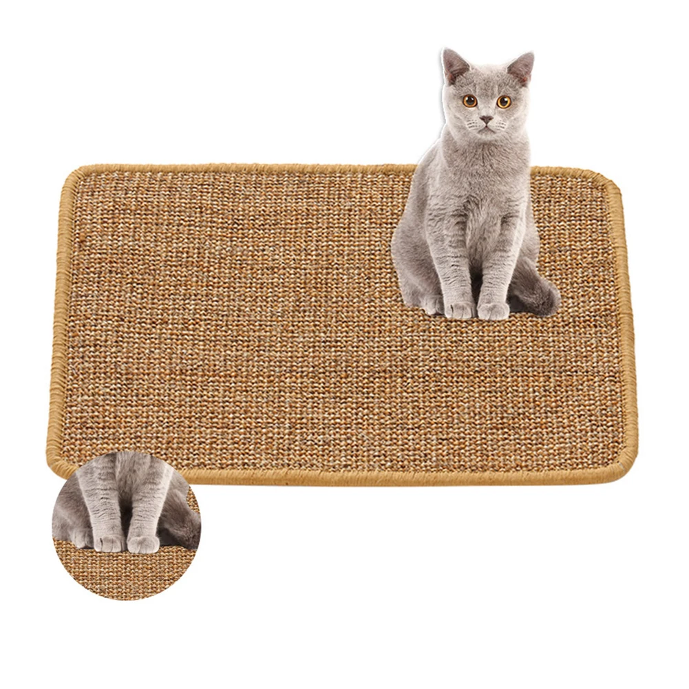 

Cat Scratching Pad Natural Sisal Anti-Slip Cat Scratching Sleeping Pad For Protecting Furniture Legs Carpets Sofa Toy Protector