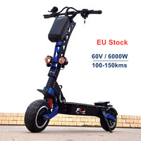 FLJ 6000W Dual Motors Off Road Electric kickscooter