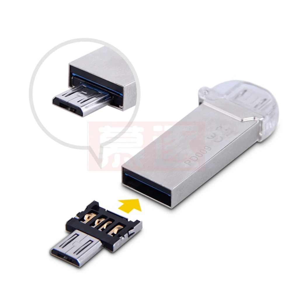 5PCS OTG adapter data cable type C micro USB OTG cable C universal USB mobile Android Converter suitable for