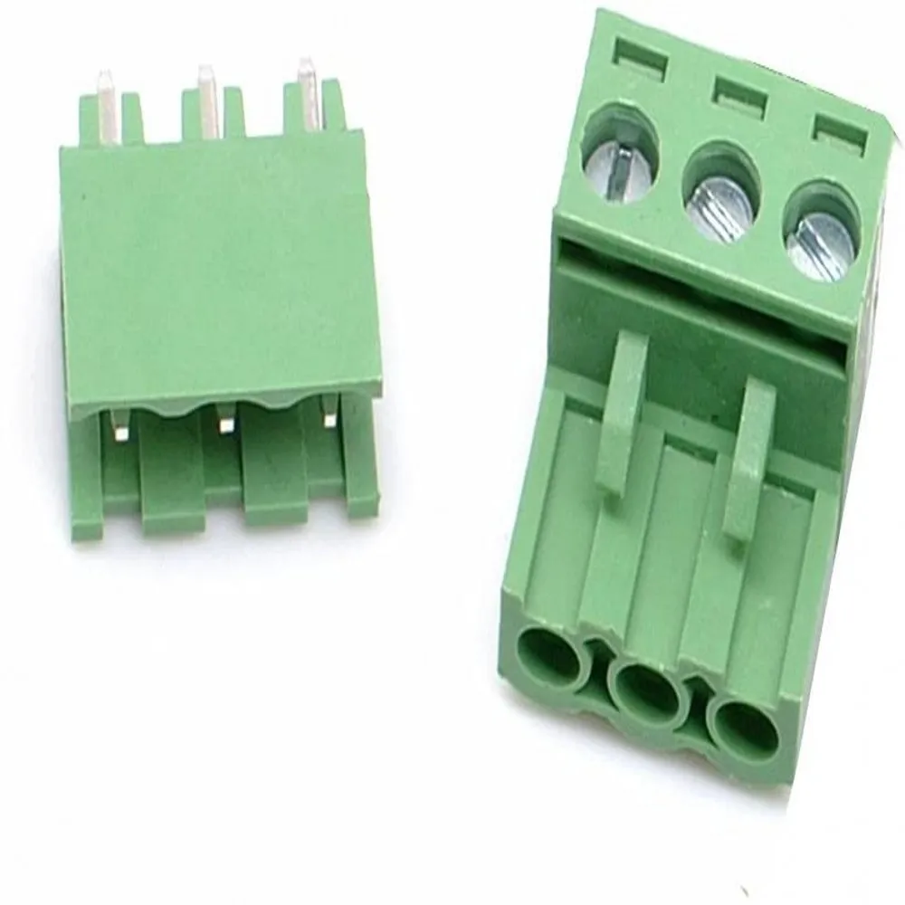 100PCS Pitch 5,08mm Terminal Block Stecker 2EDG 5,08mm 2-12 Pin PCB Schraube Stecker Terminal Block KF2EDG Buchse PCB Schraube – Detail 12