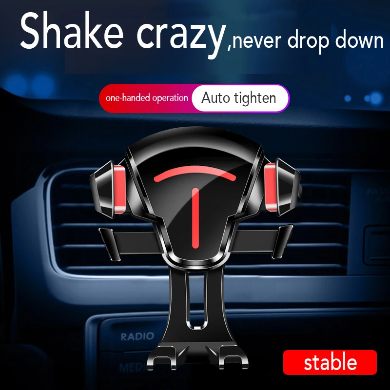 Universial Car Mobile Phone Navigation holder Bracket  support Air vent Mount Stand Suction Cup Type