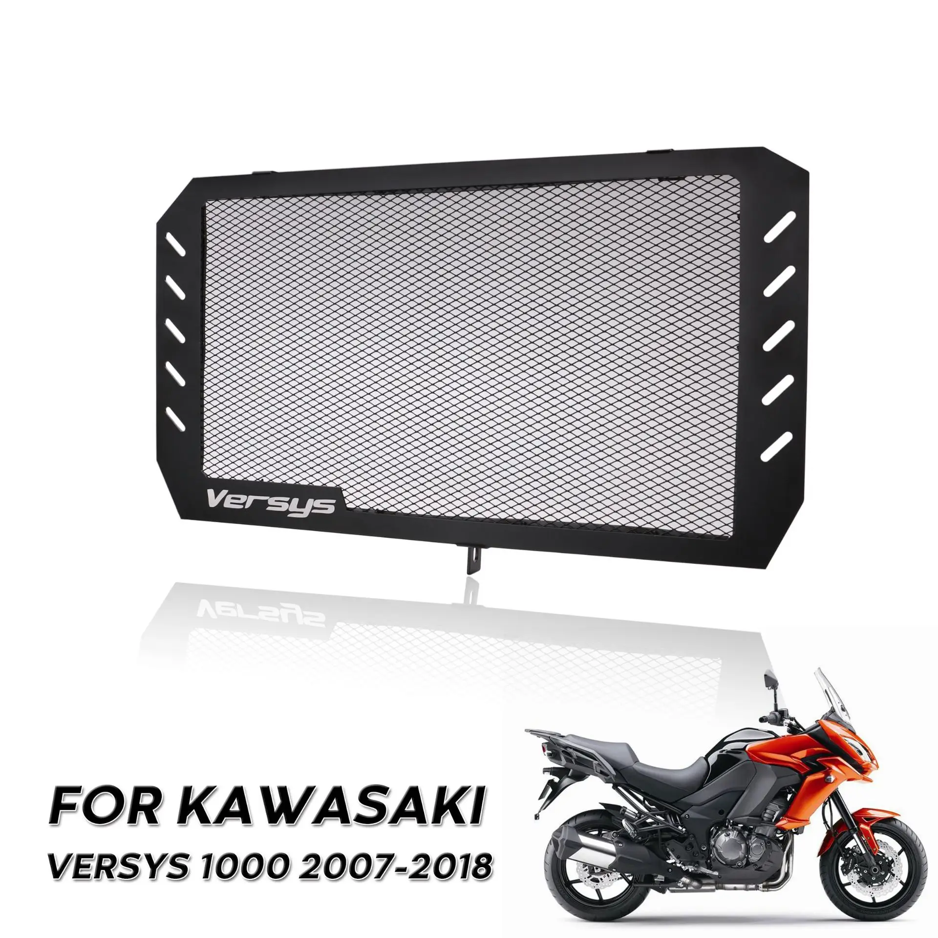 

Решетка радиатора для мотоцикла Kawasaki Versys 1000 2007-2018 из нержавеющей стали