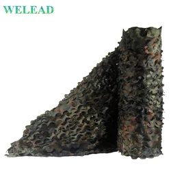 Welead Simple 1.5 Wide German  Camouflage Nets for Hunting Birding Hiding Shade Watch Photo Concealment Mesh Flecktarn