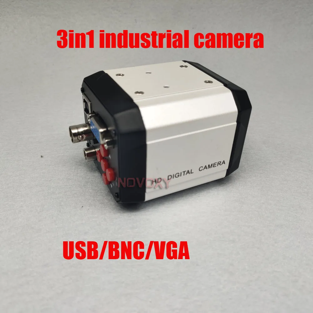 HD 2 million pixel VGA  BNC  USB three-in-one industrial camera 1080P AV microscope camera