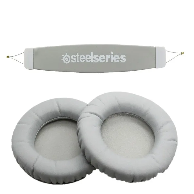 جديد سماعة وسادة وسادات الأذن غطاء للأذنين بطانة للأذن مع عقال ل SteelSeries سيبيريا V1 V2 V3 بريزم سماعات الألعاب وسادة الأذن