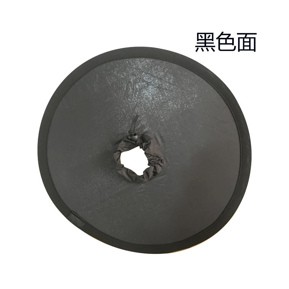 2 в 1 полый отражатель 45 см отражатели без покраски черная и серебряная сумка с двойным лицом уличная фотография легкая сумка для переноски