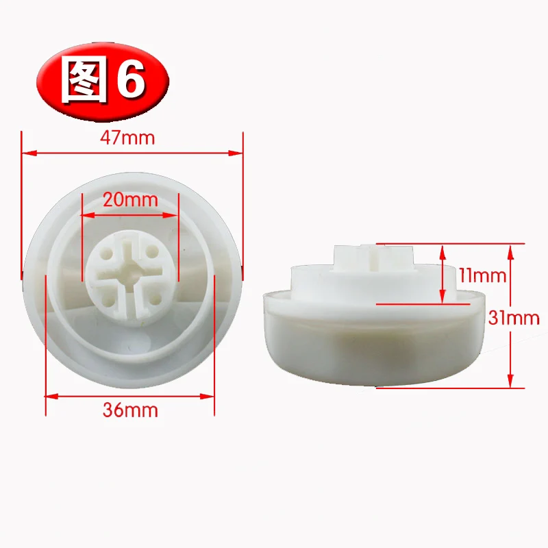 Semi-automatic double tub washing machine accessories parts timer knob switch spin-drying bucket knob