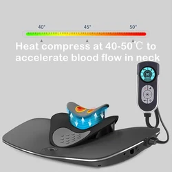 Home Neck Traction Device Low-Frequency Pulse Massager Improves Cervical Curvature Relaxes Muscles And Relieves Lieves Neck Pain