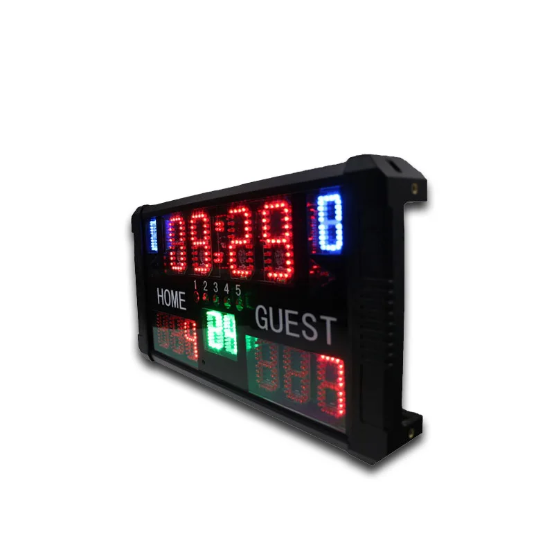 High brightness portable electronic basketball digital scoreboard clock big led scoreboard