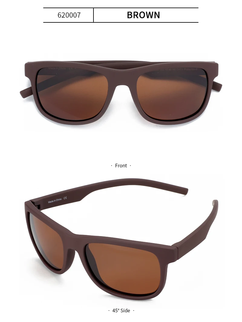ZENOTTIC TR90 Polarisierte Sonnenbrille für Herren, Fahrer-Fahrer-Sonnenbrille, klassische quadratische Spiegel-UV400-Schutz-Sonnenbrille – Detail 10