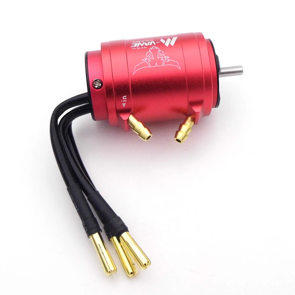 2850 KV3500 KV3100 Brushless Motor 4mm Shaft Water Cooling Jacket for RC Boat Speed Jet MONO Marine Yacht