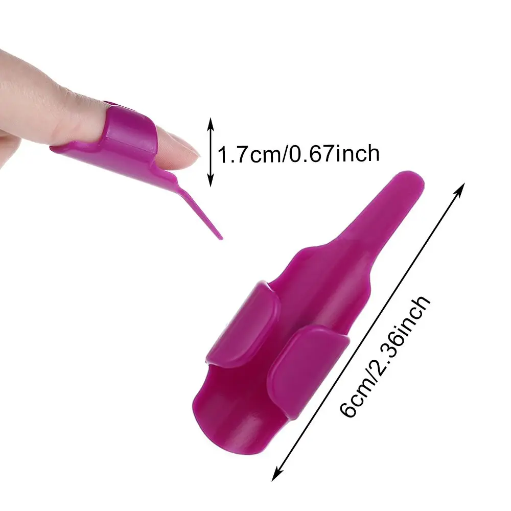 1pc New Sewing Fingerthing Pusher Finger Gloves Effortless Cross Stitch Ironing Tool Open Adjustable Design Sewing Accessory