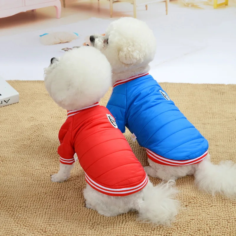 Pet Padded Jacket Puppy Cat Dog Clothes Winter Dog Coat Clothing For Small Medium Dogs Pug Chihuahua Costume Roupa De Cachorro