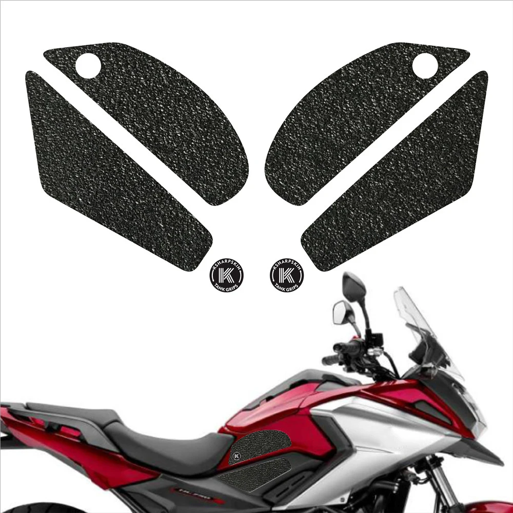 

KSHARPSKIN Fuel tank grip motorcycle non-slip stickers Fuel tank side protection decal for HONDA 18-19 NC750X nc 750x nc750 x