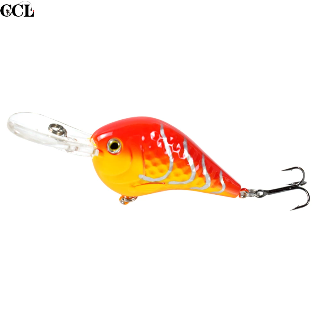 CCLTBA 9cm 11.5g Deepwater Crankbait Fishing Lure Hard Plastic Body Crank Bait Lure Floating Bass Fishing Lures