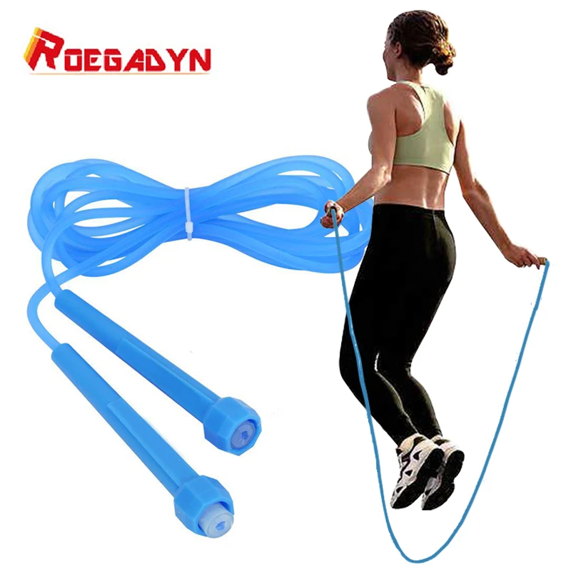 ROEGADYN-Children's Entertainment Rubber Jump Rope, Secondary School Examination Students Training, High Speed Skipping Rope