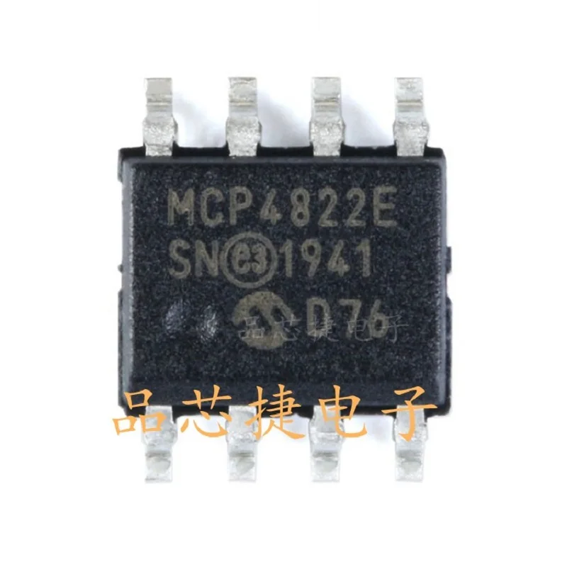 

5pcs/Lot MCP4822-E/SN Marking MCP4822E SN SOIC-8 12-Bit Dual Voltage Output Digital-to-Analog Converter