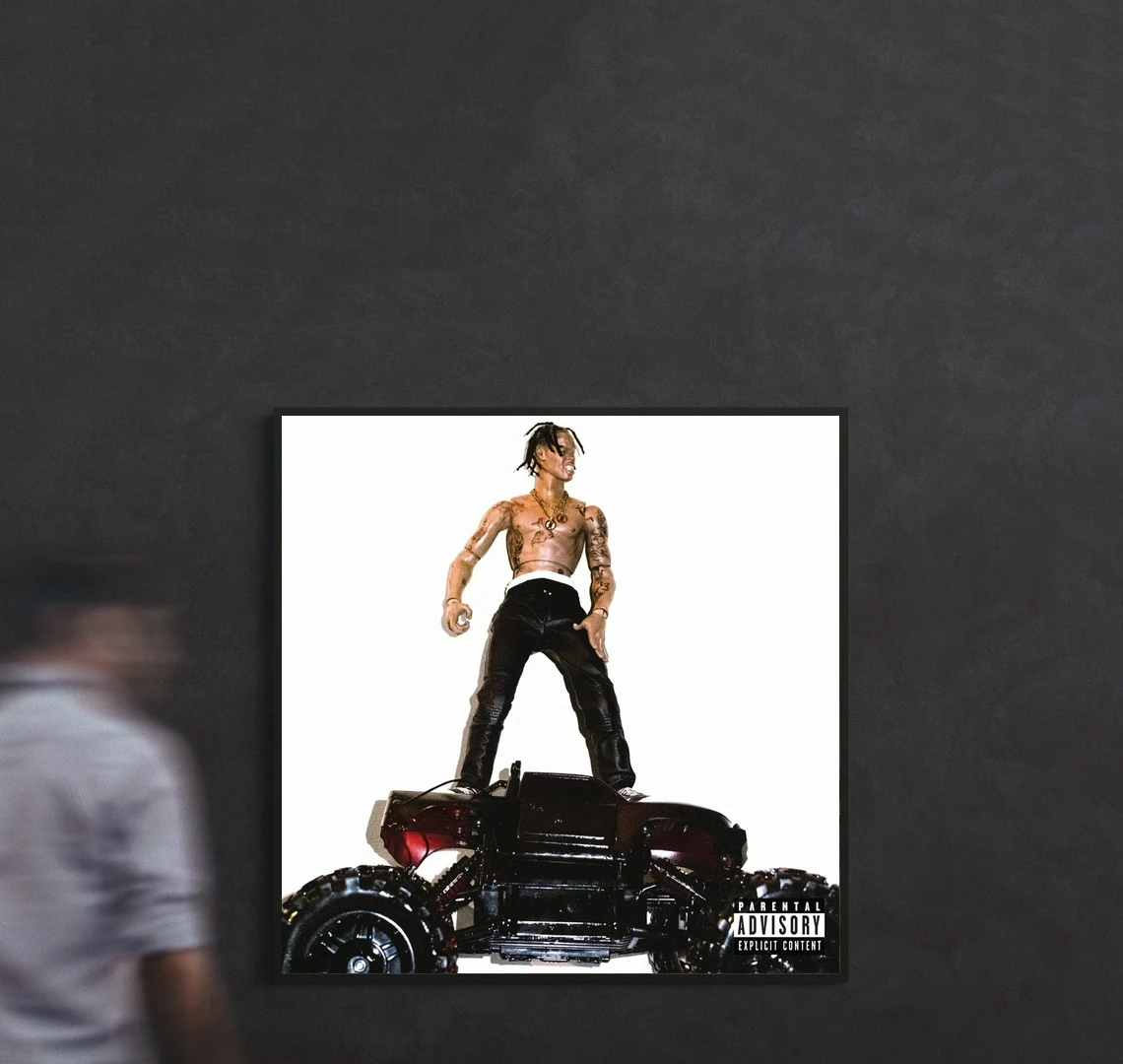 Travis Scott  Rodeo Music Album Cover Poster Canvas Print Rap Hip Hop Music Star Singer Home Wall Painting Decoration